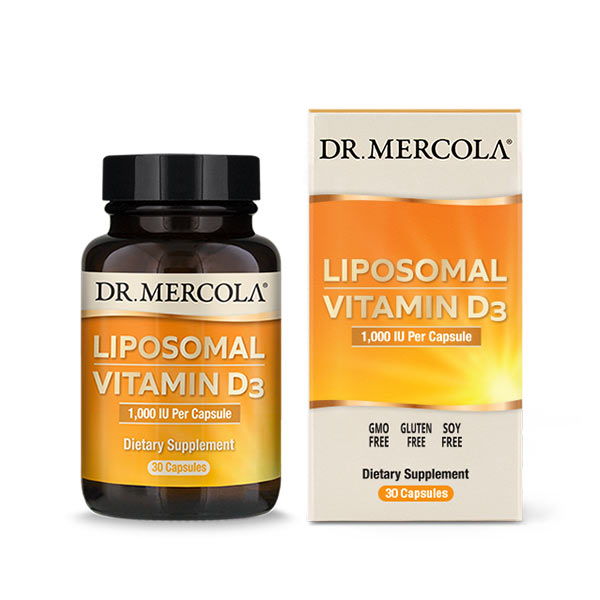 Dr. Mercola Liposomal Vitamin D 1000iu